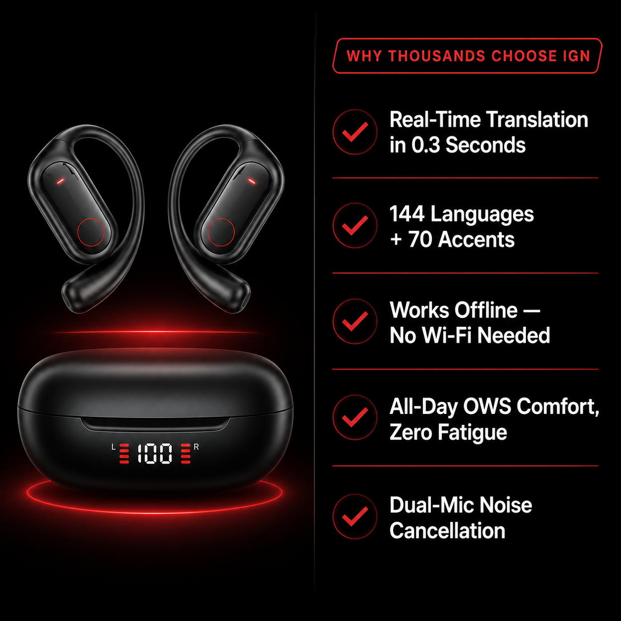 IGN AI Translator Buds
